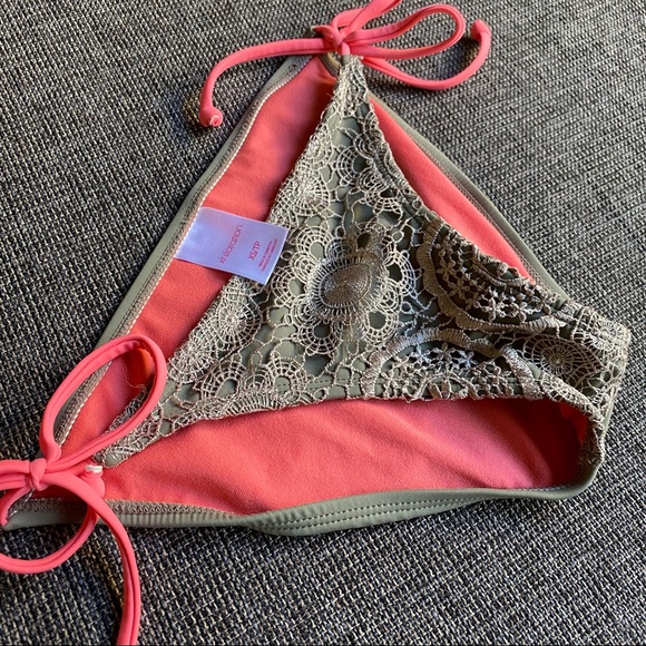 XHILARATION Pink and Beige Bikini Set - Picture 3 of 4